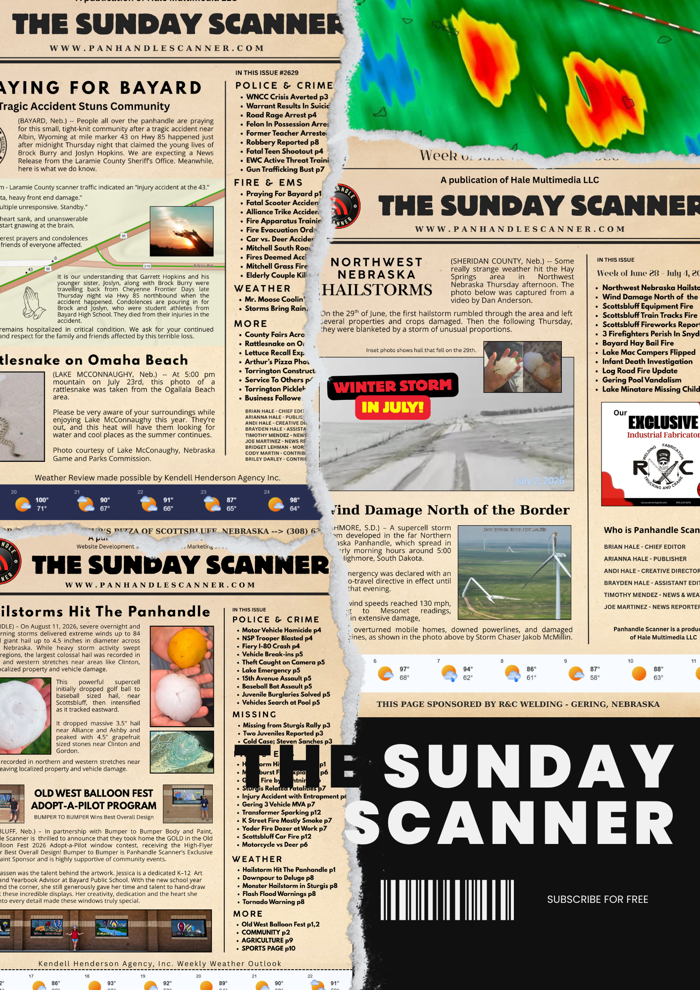 THE SUNDAY SCANNER