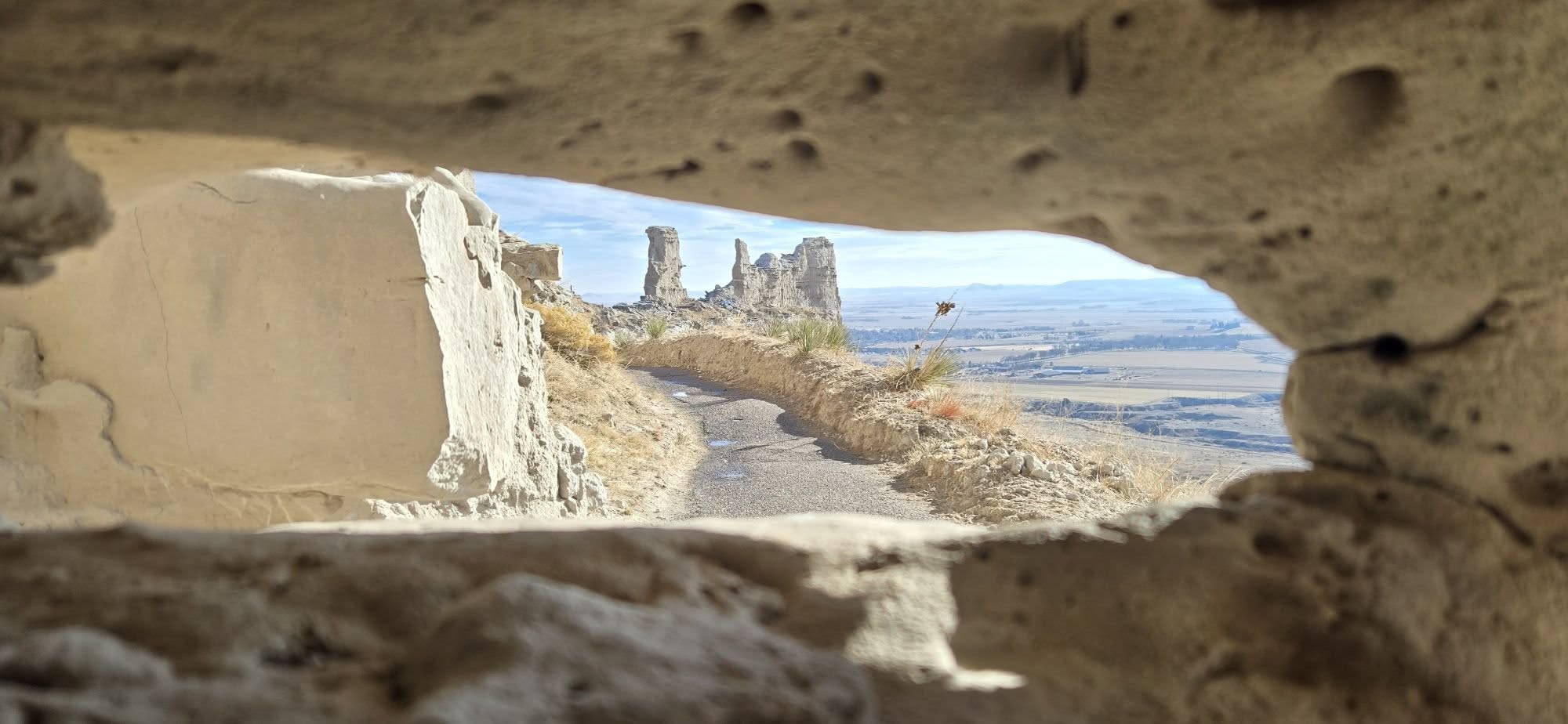 Through a Hole in the Rocks Brian Lambert